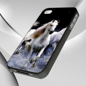White Horse 4 Case Cover For Iphone 4/4s, Iphone..