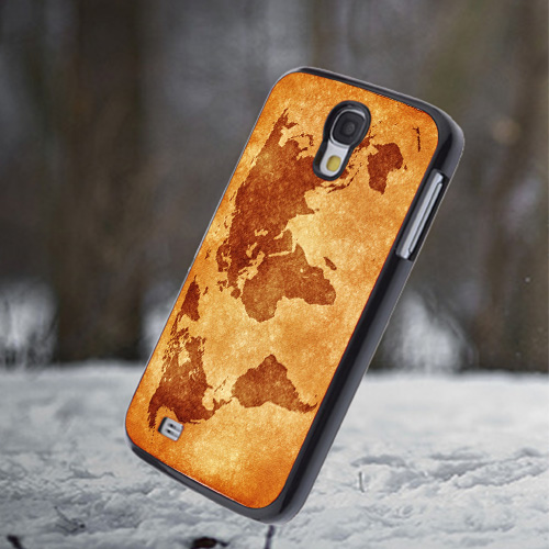 World Map For Samsung Galaxy S4 Case