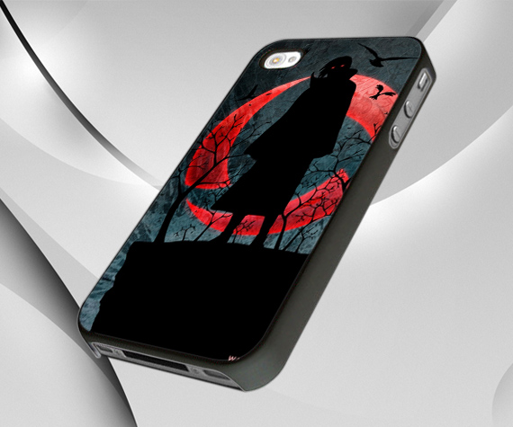 Uchiha Itachi Mangekyo Sharingan Naruto Case Cover For Iphone 4/4s, Iphone 5, Sa,msung Galaxy S3, Samsung Galaxy S4